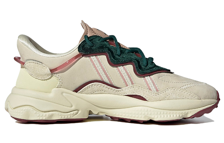 Order (W) 阿迪达斯 Ozweego 'Sand Ash Pearl' 沙灰珠色 运动鞋 FZ1965