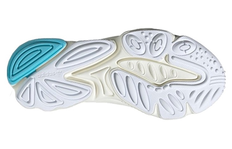 Purchase （女款）adidas Ozweego「白色信號珊瑚」EF4290