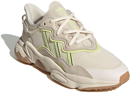 adidas Originals Ozweego 防滑耐磨 低幫 生活休閒鞋 女款 米黃 Lookbook adidas Originals Ozweego 防滑耐磨 低幫 生活休閒鞋 女款 米黃