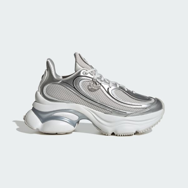 (Women) Adidas Ozweego Beigenuz Silver Metallic/Grey One/Crystal White KI0557