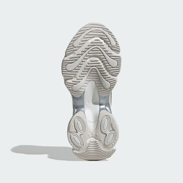Shop (W) Adidas Ozweego Beigenuz Silver Metallic/Abu-Abu/Putih Crystal KI0557