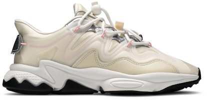 (Women) adidas Ozweego Plus 'Chalk White Pink' G55589 (Women) adidas Ozweego Plus 'Chalk White Pink' G55589