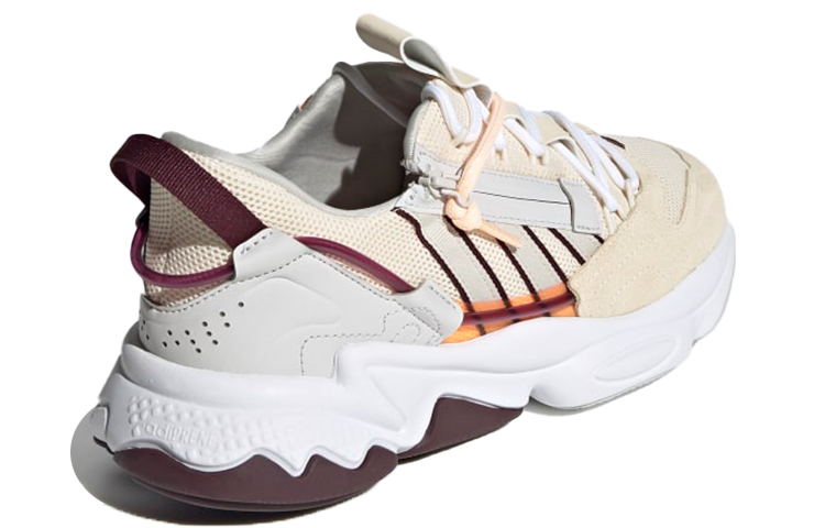 Shop （女性）愛迪達 Ozweego 拉鍊款 『米白色紅褐』GZ2642