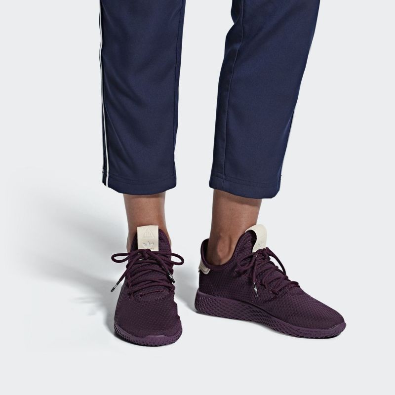 Sizing (W) adidas Pharrell Williams x Originals Tennis Hu 'Ungu Anggur' B41892