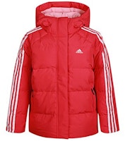 (Women) adidas Pink Puff Down Jacket Winter Hooded Windproof GF0003 (Women) adidas Pink Puff Down Jacket Winter Hooded Windproof GF0003
