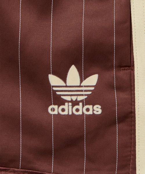 Purchase (Women) adidas Pinstripe Satin Short Pants - Brown KC4236