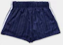Order (Women) adidas Pinstripe Satin Short Pants - Dark Blue KC4235