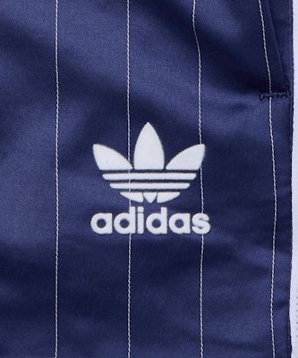 (Women) adidas Pinstripe Satin Short Pants - Dark Blue KC4235 Purchase (Women) adidas Pinstripe Satin Short Pants - Dark Blue KC4235