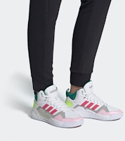 (W) アディダス PLAY9Tis 2.0 白ピンク緑 EG5703 Details for (W) アディダス PLAY9Tis 2.0 白ピンク緑 EG5703