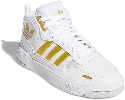 (W) adidas Post Up 'Blanco Oro Metálico' H00220 Lookbook (W) adidas Post Up 'Blanco Oro Metálico' H00220