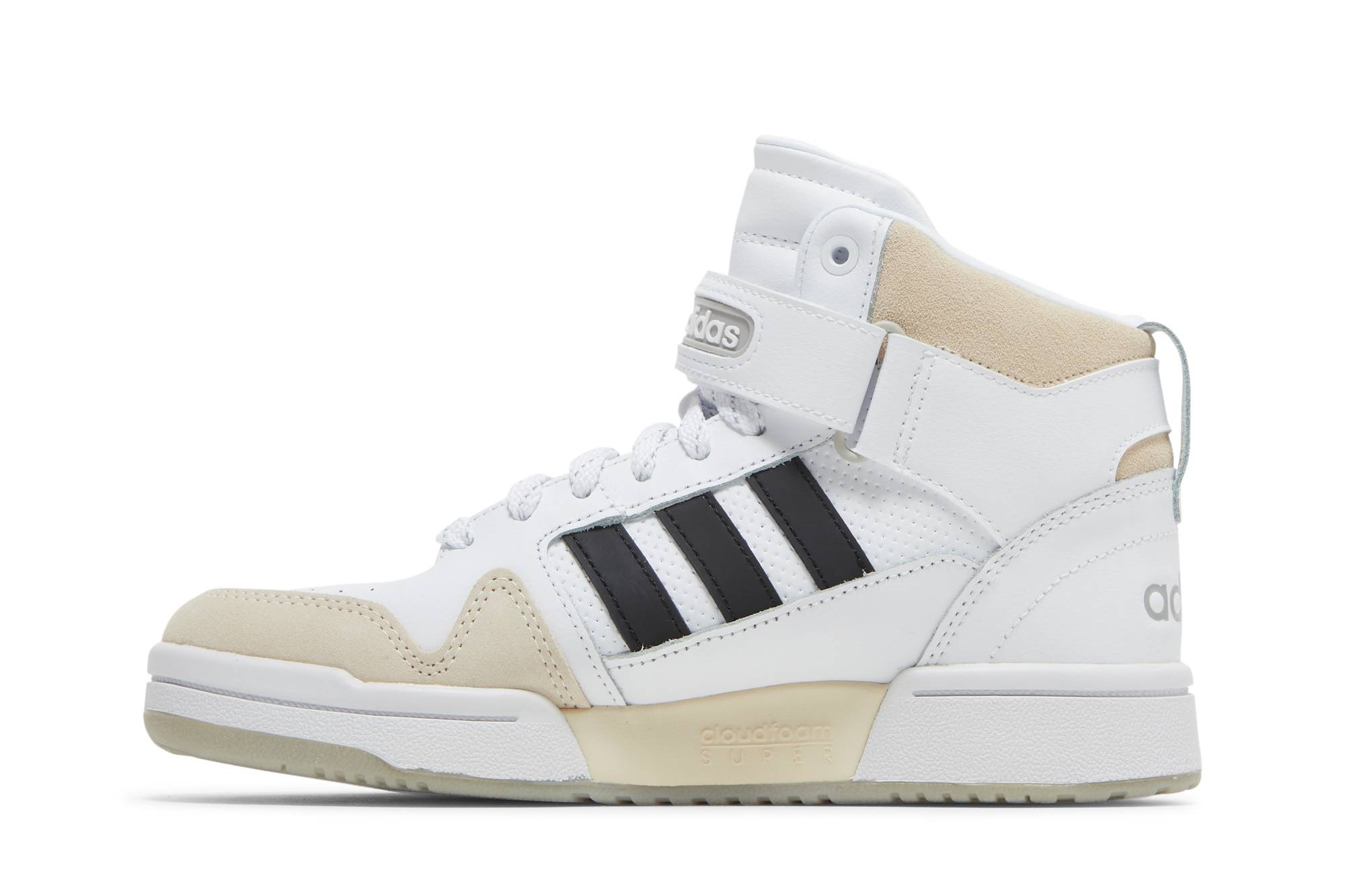 【レディース】adidas Postmove Mid スニーカー Adidas Women's Postmove Mid Basketball Shoes White Sneakers