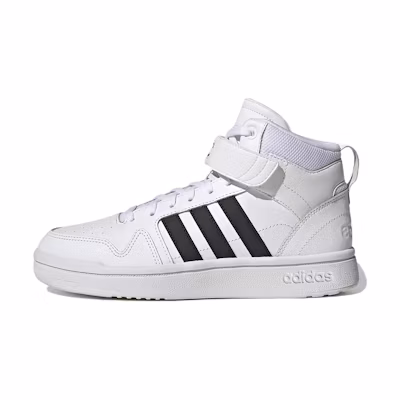 (W) adidas Postmove Mid 'White Black'