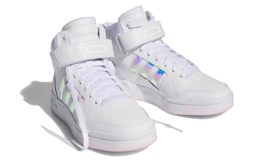 Lookbook (W) adidas Postmove Mid ''Weiß Irideszierend'' IG7910