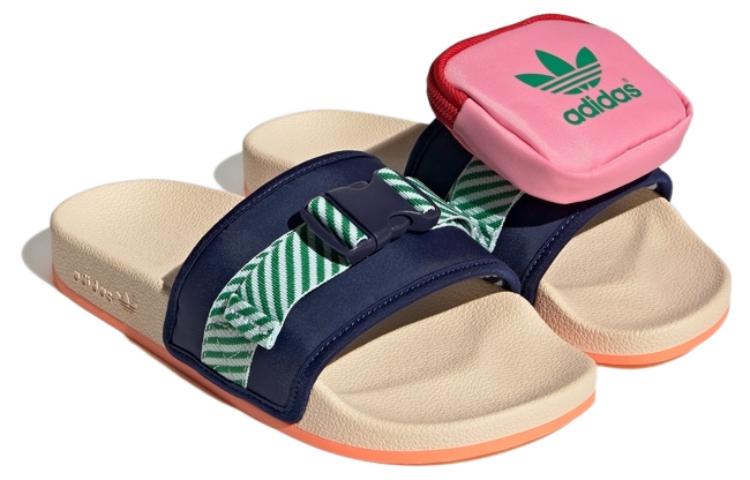 Shop (W) adidas Pouchylette Slide 'Night Sky Bliss Orange' Terbaru GW9782