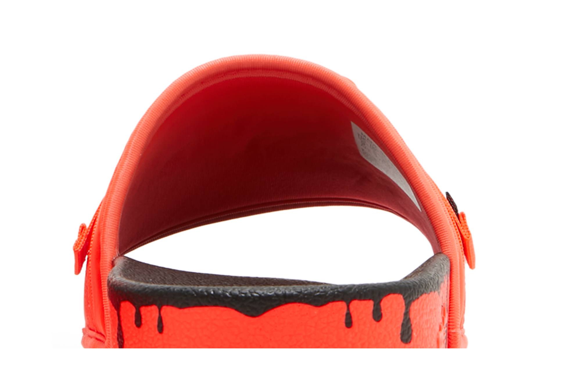 Sizing (W) 阿迪达斯 Pouchylette 幻彩拖鞋 '泼墨 - 炽红' GY1009