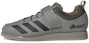 Buy (W) adidas Powerlift 5 'Silver Pebble Olive Strata' dalam warna Zaitun dan Perak HQ3529