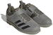 (W) adidas Powerlift 5 'Silver Pebble Olive Strata' dalam warna Zaitun dan Perak HQ3529