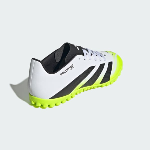 Adidas Predator Club TF Soccer Shoes Cloud White/Core Black/Lucid Lemon 圖 6