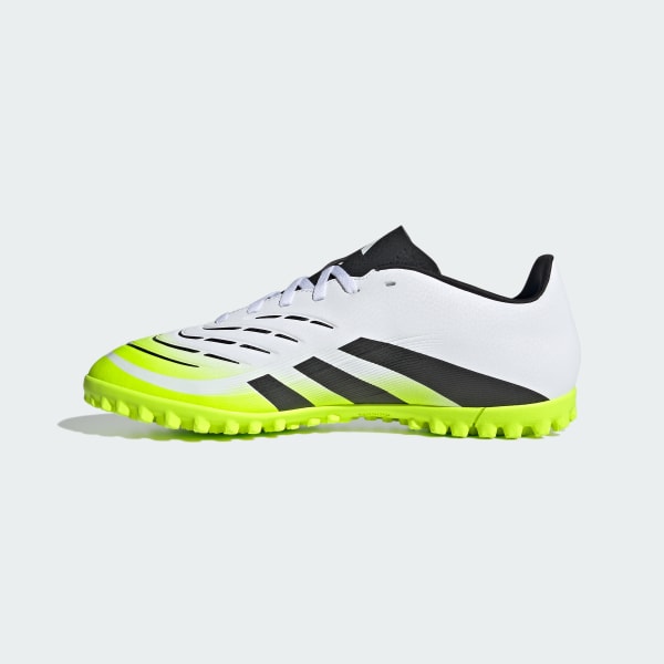 Adidas Predator Club TF Soccer Shoes Cloud White/Core Black/Lucid Lemon 圖 7
