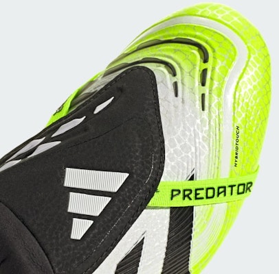 Adidas Predator Elite Lengüeta Plegable AG Blanco/Negro/Limón Lúcido JS0945 2