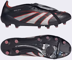 Adidas Predator Elite FT AG Soccer Boots BSR Core Black/Silver Metallic/Vivid Red HQ2275 Adidas Predator Elite FT AG Soccer Boots BSR Core Black/Silver Metallic/Vivid Red HQ2275