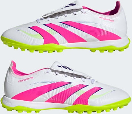 Adidas Predator League Foldover Tongue TF Cloud White/Lucid Pink/Lucid Lemon JS0385 Cheap Adidas Predator League Foldover Tongue TF Cloud White/Lucid Pink/Lucid Lemon JS0385