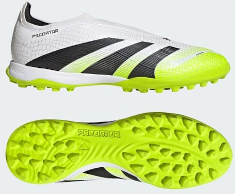 (Women) Adidas Predator League Laceless TF Cloud White/Core Black/Lucid Lemon JQ1070 Buy (Women) Adidas Predator League Laceless TF Cloud White/Core Black/Lucid Lemon JQ1070