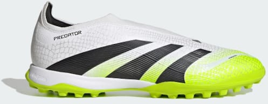 (Women) Adidas Predator League Laceless TF Cloud White/Core Black/Lucid Lemon JQ1070 Order (Women) Adidas Predator League Laceless TF Cloud White/Core Black/Lucid Lemon JQ1070