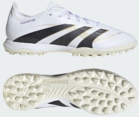 (Women) Adidas Predator League TF Cloud White/Core Black/Gold Metallic JI1134 Buy (Women) Adidas Predator League TF Cloud White/Core Black/Gold Metallic JI1134