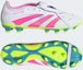 Buy Adidas Predator Pro Foldover Tongue FG/MG Cloud White/Lucid Pink/Lucid Lemon JR0444
