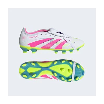 Adidas Predator Pro Foldover Tongue FG/MG Cloud White/Lucid Pink/Lucid Lemon