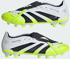 Cheap Adidas Predator Pro 折疊舌鞋 雲白/核心黑/亮檸檬 JS4074