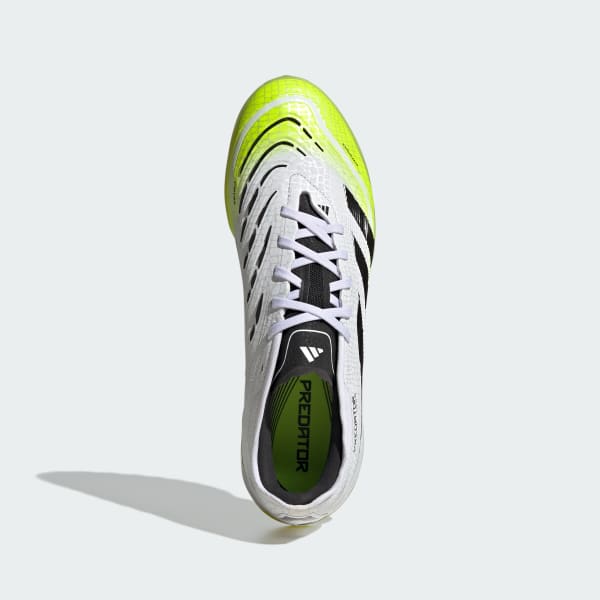 Shop (W) Adidas Predator Pro TF Wit/Zwart/Lemon Geel JI1181