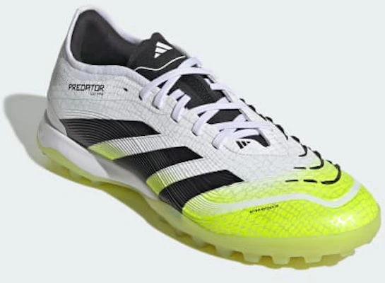 (W) Adidas Predator Pro TF Wit/Zwart/Lemon Geel JI1181 Details for (W) Adidas Predator Pro TF Wit/Zwart/Lemon Geel JI1181