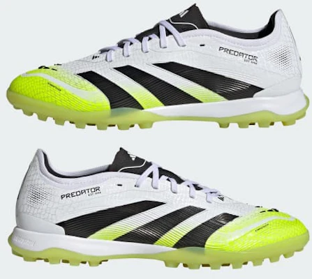 (W) Adidas Predator Pro TF Wit/Zwart/Lemon Geel JI1181 1