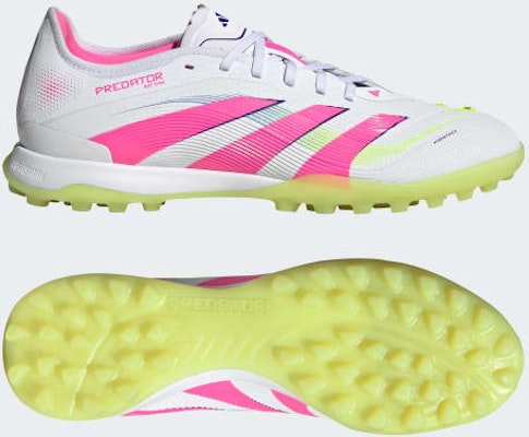 (Women) Adidas Predator Pro TF Soccer Shoes Cloud White/Lucid Pink/Lucid Lemon JH6468 Buy (Women) Adidas Predator Pro TF Soccer Shoes Cloud White/Lucid Pink/Lucid Lemon JH6468