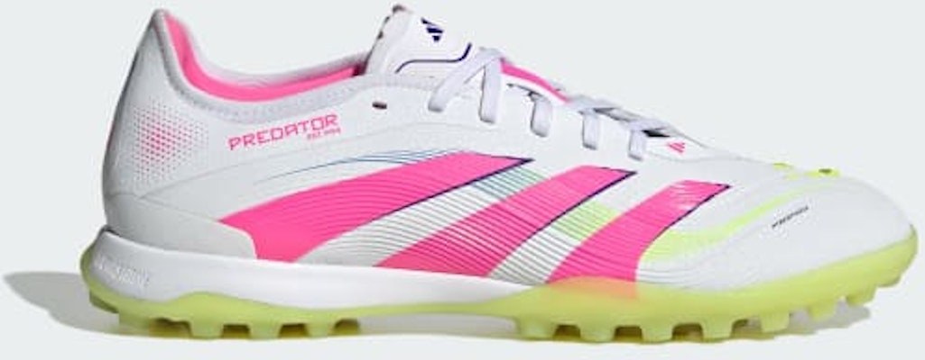 (Women) Adidas Predator Pro TF Soccer Shoes Cloud White/Lucid Pink/Lucid Lemon JH6468 Order (Women) Adidas Predator Pro TF Soccer Shoes Cloud White/Lucid Pink/Lucid Lemon JH6468