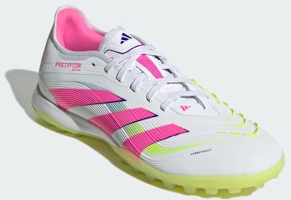 (Women) Adidas Predator Pro TF Soccer Shoes Cloud White/Lucid Pink/Lucid Lemon JH6468 Purchase (Women) Adidas Predator Pro TF Soccer Shoes Cloud White/Lucid Pink/Lucid Lemon JH6468