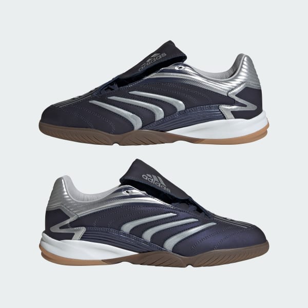 Adidas Predator Salah Football Shoes Shadow Navy/Silver Metallic/Gum 圖 8