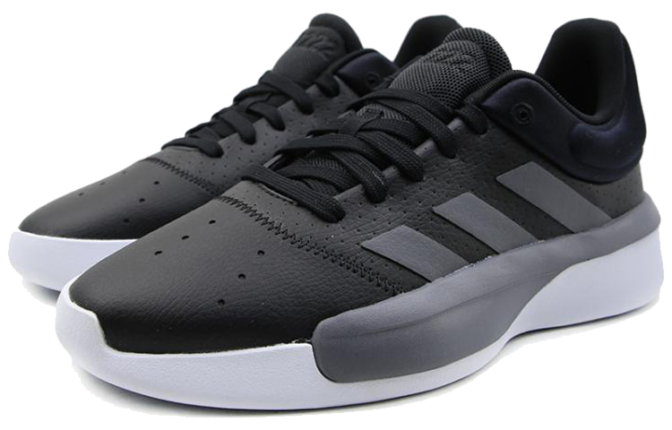 Lookbook adidas Pro Adversary 2019 低筒籃球鞋 男款 黑灰