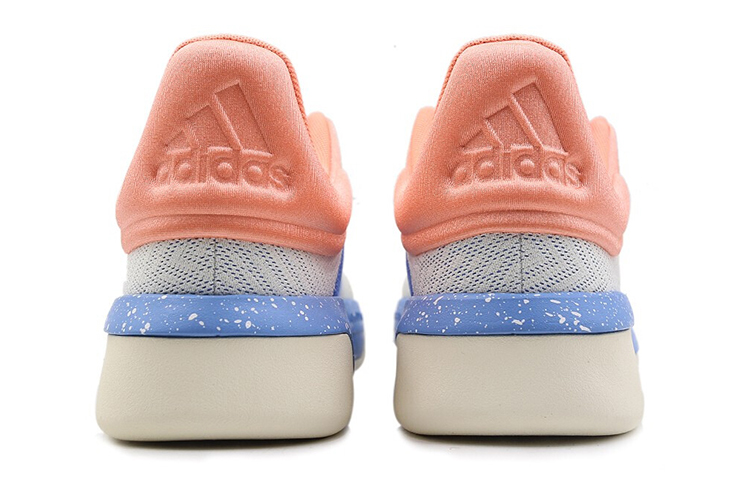Shop Adidas Pro Adversary Low 低筒籃球鞋 男女同款 藍粉米白