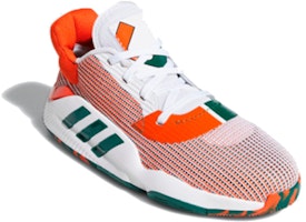 (W) adidas Pro Bounce 2019 Low 'Blanco Naranja Verde Oscuro' EF8809 Lookbook (W) adidas Pro Bounce 2019 Low 'Blanco Naranja Verde Oscuro' EF8809