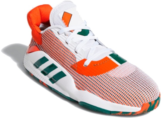 (W) adidas Pro Bounce 2019 Low 'Putih Jingga Hijau Gelap' EF8809 Lookbook (W) adidas Pro Bounce 2019 Low 'Putih Jingga Hijau Gelap' EF8809