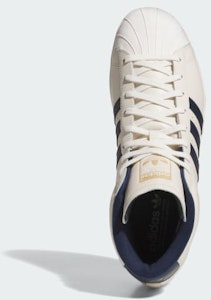 (W) Zapatillas de Golf Adidas Pro Model Mid-Cut Sin Tacos Blanco Tiza/Azul/Metálico Oro JQ7722 Order (W) Zapatillas de Golf Adidas Pro Model Mid-Cut Sin Tacos Blanco Tiza/Azul/Metálico Oro JQ7722
