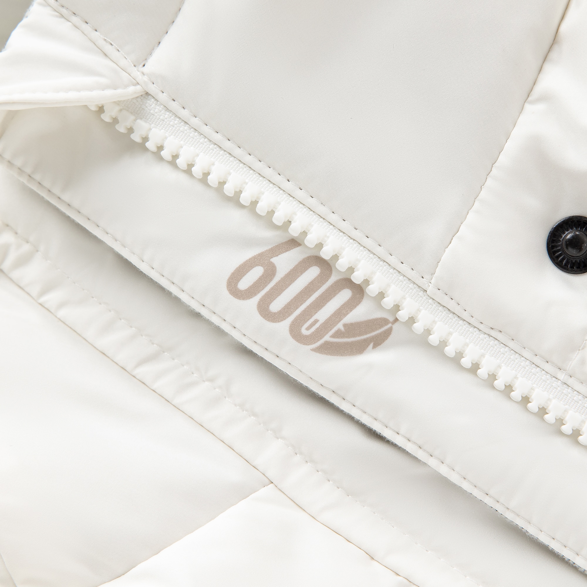 (Women) adidas Puffy Long Down Jacket  Hooded White Winter Coat JV6196 圖 5