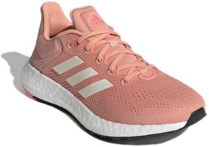 (W) adidas PureBoost 21 'Ambient Blush' Rosa Ambiental GY5109 Lookbook (W) adidas PureBoost 21 'Ambient Blush' Rosa Ambiental GY5109