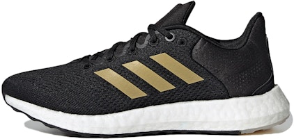 (Women) adidas PureBoost 21 'Black Gold Metallic' GZ3004 (Women) adidas PureBoost 21 'Black Gold Metallic' GZ3004