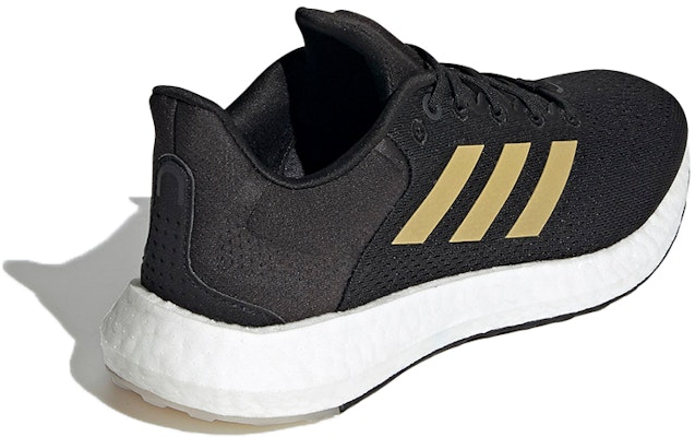 (Women) adidas PureBoost 21 'Black Gold Metallic' GZ3004 Shop (Women) adidas PureBoost 21 'Black Gold Metallic' GZ3004