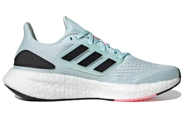 Lookbook (女) adidas PureBoost 22 'Almost Blue Black' HQ1459