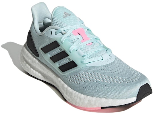 (Women) adidas PureBoost 22 'Almost Blue Black' HQ1459 Lookbook (Women) adidas PureBoost 22 'Almost Blue Black' HQ1459